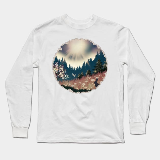 Sunny Day Long Sleeve T-Shirt by Anastasiya Malakhova